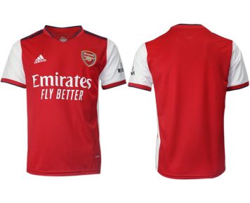 Anpassbare Arsenal Heimtrikot 2021-22 rot Kurzarm online kaufen