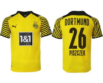 BVB Borussia Dortmund 2021-22 Heimtrikot gelb mit Aufdruck Piszczek 26 online kaufen