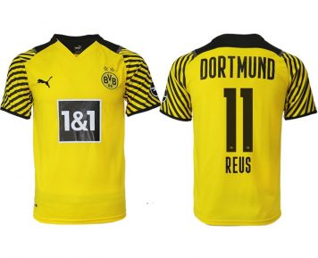BVB Borussia Dortmund 2021/22 Heimtrikot gelb mit Aufdruck Reus 11 online kaufen