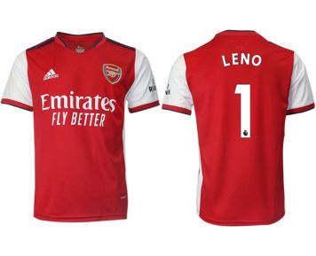 FC Arsenal London 2021/22 LENO 1# Herren Heimtrikot rot/weiß Kurzarm