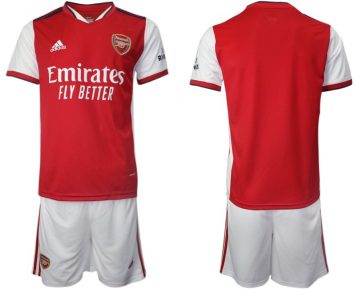 Fantrikot Arsenal Heimtrikot 2021-22 rot Kurzarm + Kurze Hosen