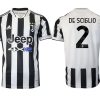 Günstige Fußballtrikots Juventus Turin Heimtrikot 2021/22 mit Aufdruck De Sciglio 2