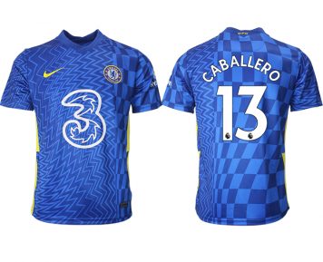 Günstige Trikots Chelsea FC 2021/22 Willy Caballero 13# Heimtrikot Kurzarm