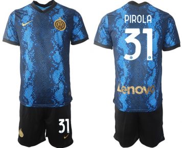 Inter Mailand Lorenzo Pirola #31 Kit Herren Heimtrikot Trikot + Shorts