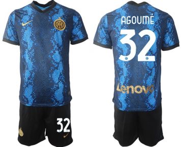 Inter Mailand Lucien Agoumé #32 Kit Herren Heimtrikot Trikotsatz Online Kaufen