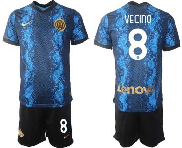 Inter Mailand Matías Vecino #8 Fußballtrikots Offizielles Set 2021/22 Online Kaufen