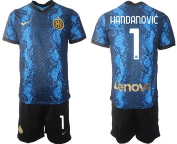 Inter Mailand Samir Handanović #1 Fußballtrikots Set Günstig Online Kaufen