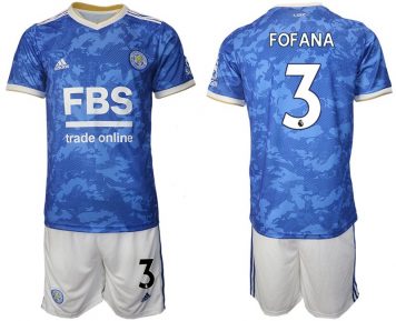 LCFC Wesley Fofana 3# Heimtrikot Fußball Trikots Offizielles Set 2021/22 Online Kaufen