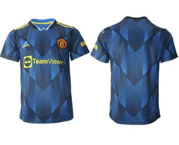 Manchester United Ausweichtrikot 2021/22 Herren blau online kaufen