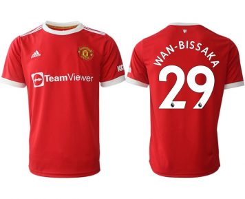 Manchester United Wan-Bissaka 29 Herren Heimtrikot 2021/22 Rot günstig kaufen