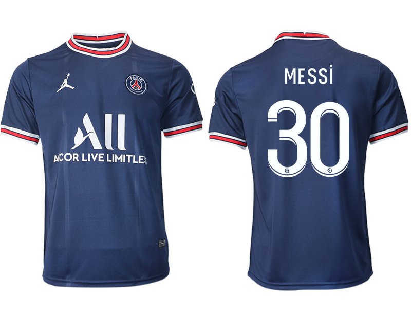 Paris Saint Germain PSG Heimtrikot 2021-22 MESSI 30 Herren Fußballtrikot