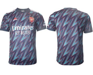 Personalisierbar Arsenal Auswärtstrikot 2021/22 3rd Shirt blau