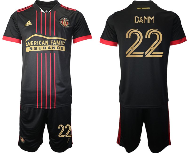 Atlanta United FC Jurgen Damm 22 Black 2021 The BLVCK Kit Replica Jersey