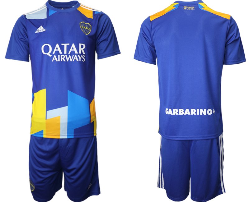 Boca Juniors 3rd Kit Third Shirt 2021/22 blau
