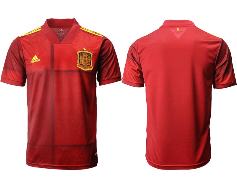 Fußballtrikot Spanien Heim Trikot 2020/21 Rot Erwachsene günstig bestellen