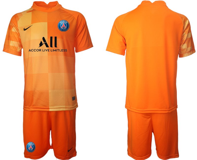 Goalkeeper Shirt Paris Saint Germain 21/22 Torwarttrikot Orange Trikotsatz online kaufen