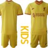 Personalisierbar Fußball Trikot Liverpool Stadion Ausweichtrikot 2021-22 für Kinder