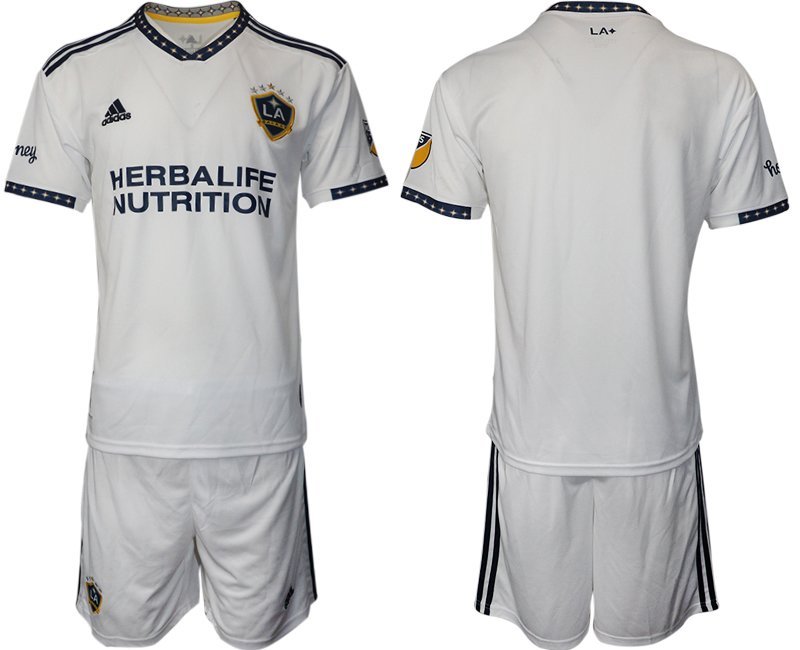LA Galaxy 2022-2023 Home Kit Mens Fan Edition Football Jersey