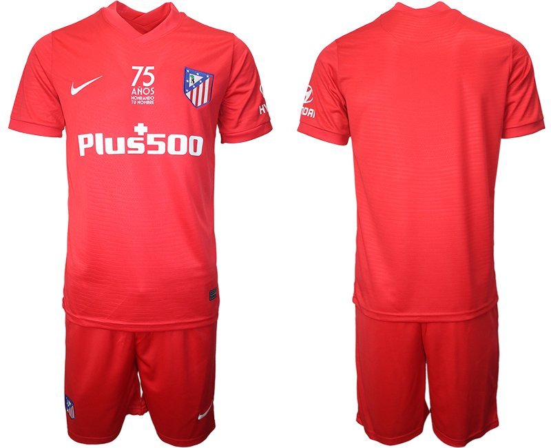 Atlético Madrid 4th Trikot 2021/2022 Fourth Shirt Red Kit