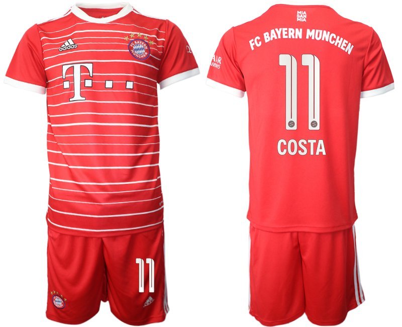 Trikotsatz FC Bayern München Heimtrikot 2022-2023 Shirt Herren COSTA 11