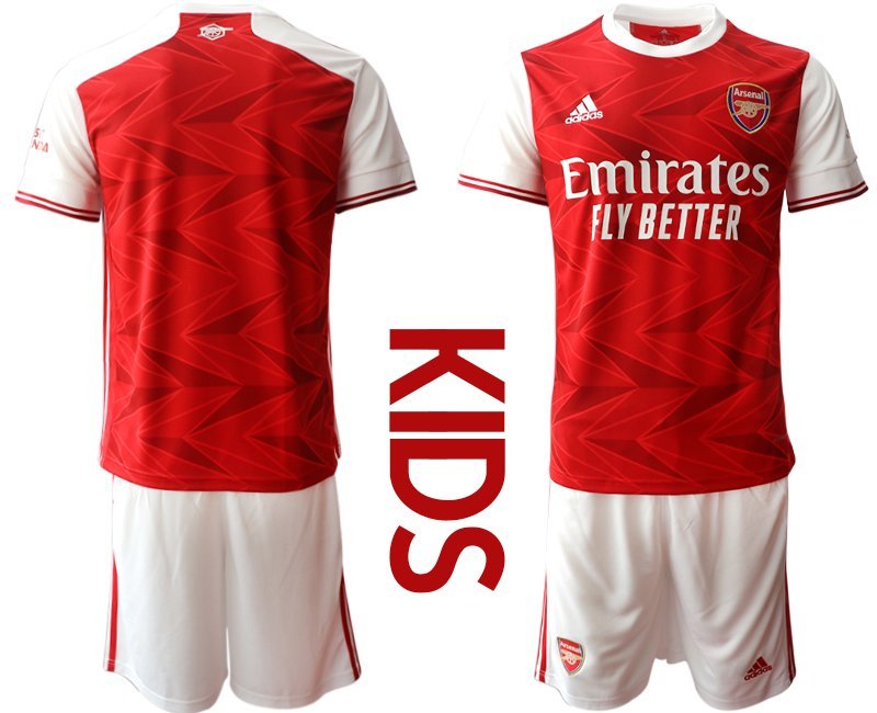 FC Arsenal Heim Trikot 2020-21 rot weiß Kindertrikot für draußen