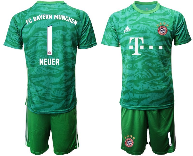 Herren FC Bayern München Torwarttrikot 2019-2020 Goalkeeper Neuer 1