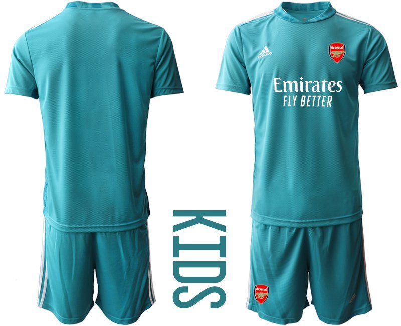 Personalisierbar FC Arsenal Goalkeeper Jersey Torwarttrikot Kinder