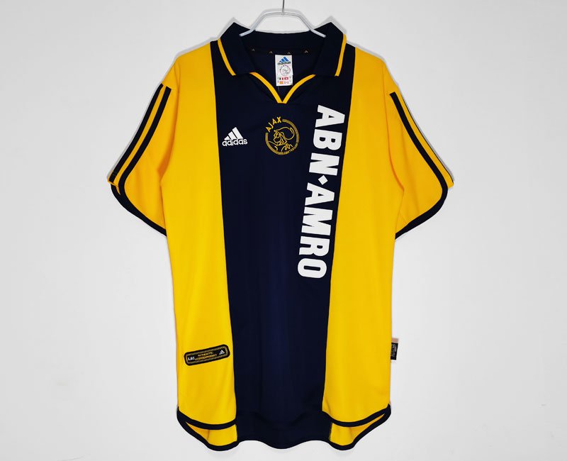 AFC Ajax Auswärtstrikot 2000-2001 Fußballtrikot Kurzarm Herren