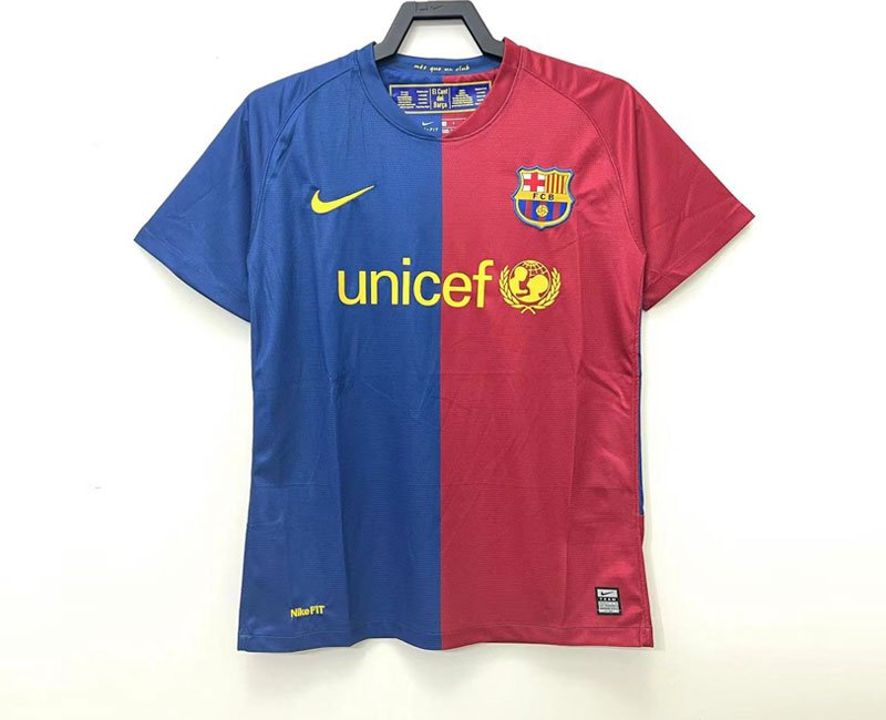 Herren Fußballtrikot FC Barcelona Heimtrikot 2008-2009 Maglia Barca Shirt Online Kaufen