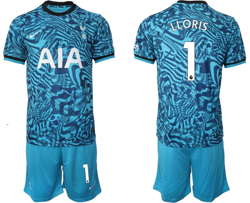 Bestseller Fußballtrikot Tottenham Hotspur 2022-23 Ausweichtrikot für Herren - LLORIS 1