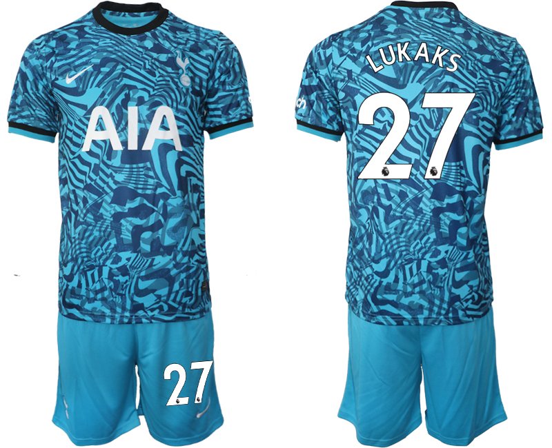 Bestseller Fußballtrikot Tottenham Hotspur 2022-23 Ausweichtrikot für Herren - LUKAKS 27