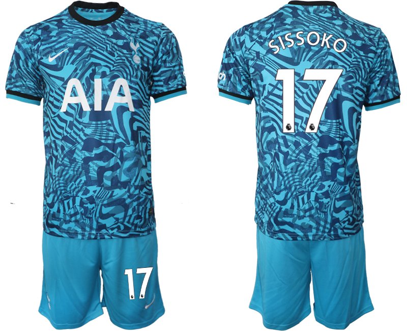 Bestseller Tottenham Hotspur 2022-23 Third Fußballtrikot für Herren - SISSOKO 17