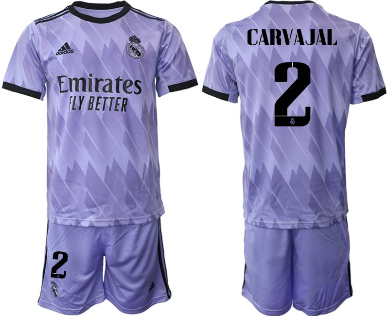 Carvajal 2 Real Madrid 2022-2023 Auswärtstrikot - Herren