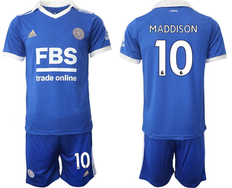 Herren Leicester City 2022-23 Heimtrikot blau - Maddison 10