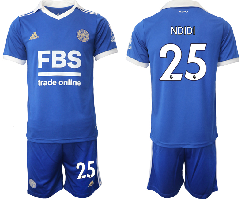 Herren Leicester City 2022-23 Heimtrikot blau - Ndidi 25