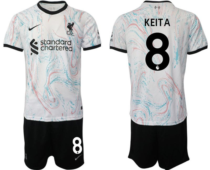 Kaufe neue Fußballtrikots Herren FC Liverpool 2022-23 Auswärtstrikot mit Aufdruck KEITA 8