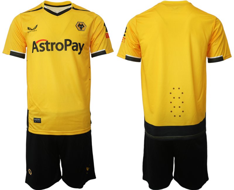 Neue Heimtrikot Castore Wolverhampton Wanderers F.C. Trikot für 2022-23