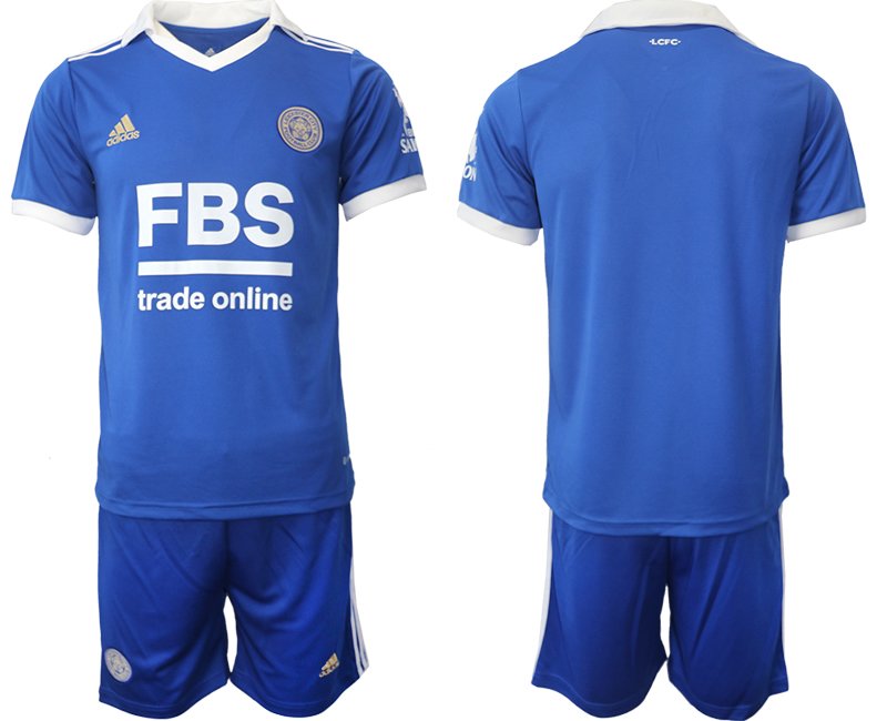 Neuen Fußball Trikot Leicester City 2022-23 Heimtrikot blau - Herren