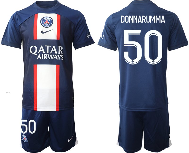 Paris Saint Germain Herren Heimtrikot Qatar Airways 2022-2023 PSG - DONNARUMMA 50