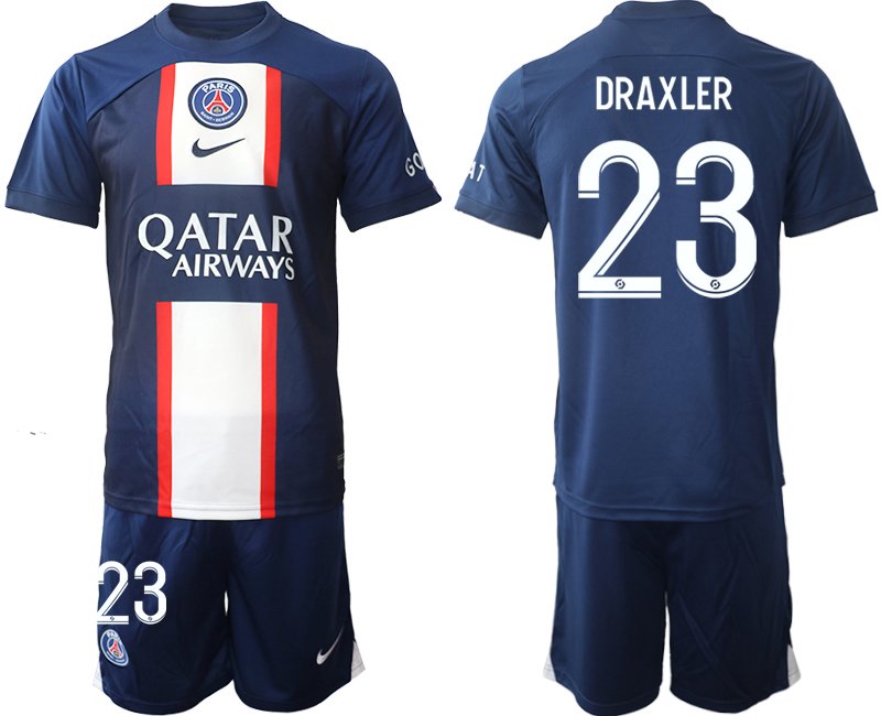 Paris Saint Germain Herren Heimtrikot Qatar Airways 2022-2023 PSG - Draxler 23