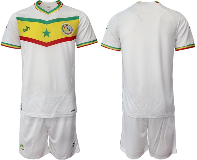 Senegal 2022-23 Heimtrikot für Herren WM 2022 Trikots Weltmeisterschaft