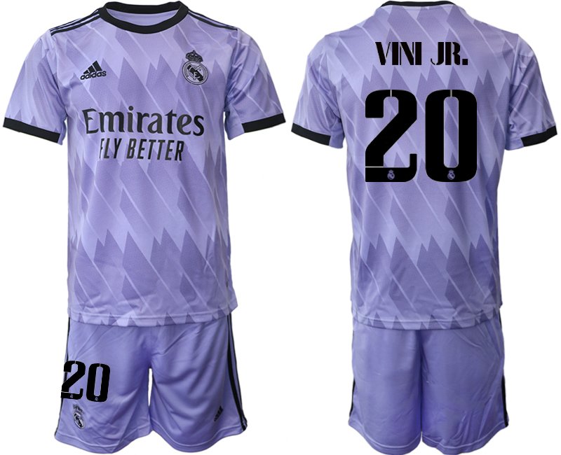 Vini Jr. 20 Real Madrid 2022-2023 Auswärtstrikot - Herren