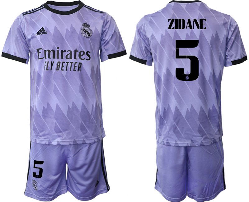 Zidane 5 Real Madrid 2022-2023 Auswärtstrikot - Herren