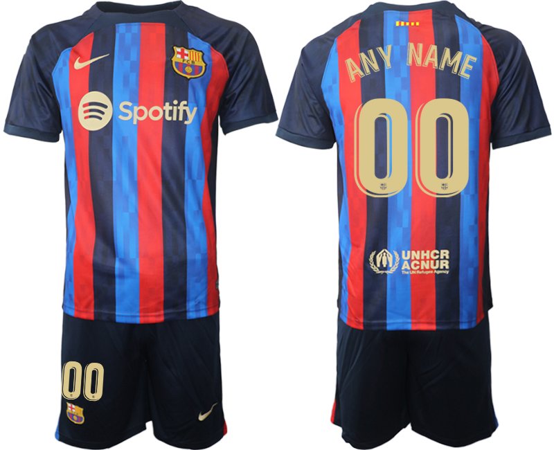 Günstige FC Barcelona 2022-23 Heimtrikot Kaufen mit eigenem namen