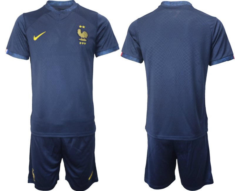 WM 2022 Heimtrikot Frankreich Trikot blau - Herren