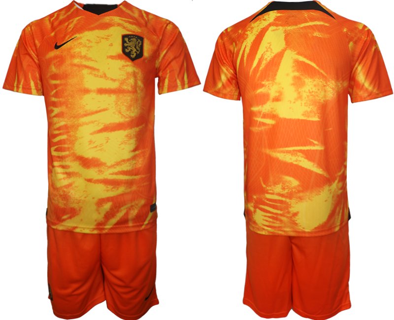 Herren Niederlande Heimtrikot Fußball-WM 2022