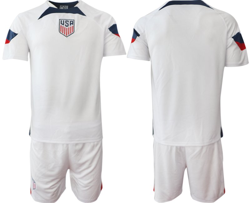 USA Heim Trikot Weltmeisterschaft WM 2022 weiß - Herren