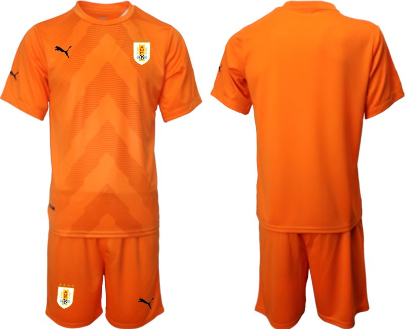 Uruguay Trikot WM 2022 Torwarttrikot Orange - Herren