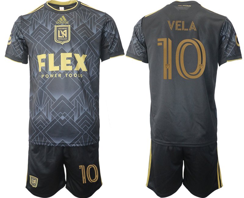 Herren Los Angeles FC Heimtrikot 22-23 Fussballtrikot - Vela 10