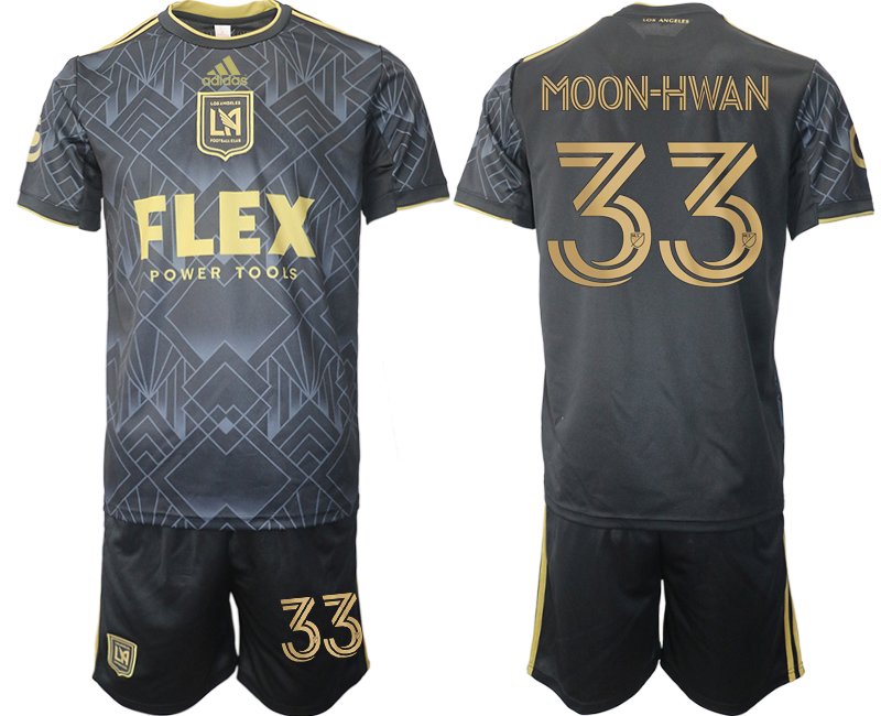 Moon-HWAN 33 Los Angeles FC 22/23 Herren Heimtrikot in schwarz